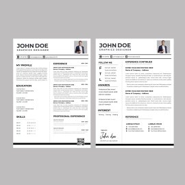 Resume Template Free Resume Template Freepng