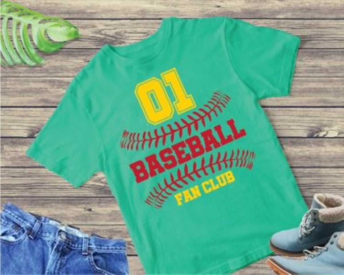 Baseball Fan Club SVG, Sports SVG, Baseball Quotes SVG, Quotes SVG, DXF Cutting Files, Digital files