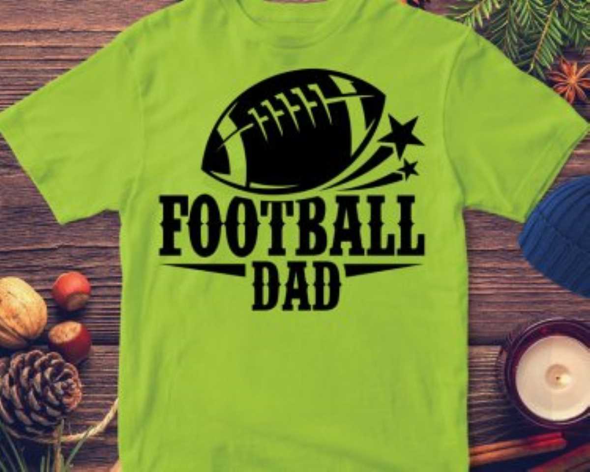 Football Dad SVG, SVG, Dad SVG, Football SVG, T-shirt SVG, Tshirt Design, Cricut Files, Digital Download