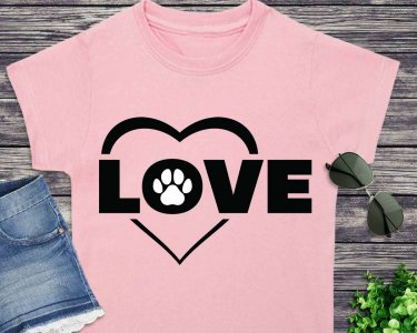 Love SVG, Heart SVG, Tshirt Design, Decals And Stickers, Cricut Files, Digital Download