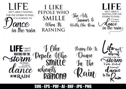 Motivational And Inspirational Quotes SVG, SVGs, Happiness And Life SVG, Tshirt Designs, Decals And Stickers, Cricut Files, Instant Download