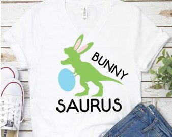 Bunny Saurus SVG, Easter SVG, Holiday SVG, DXF Clip Art, Cricut Files, Digital Download