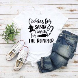 Cookies for santa carrots for the reindeer svg, Cookies for santa carrots for the reindeer cut file, Cookies for santa carrots for the reindeer clip art, Santa svg, Cookie svg, Cricut Files, Silhouette Files, Digital Download