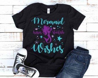Mermaid svg, Mermaid clip art, Mermaid cut file, Mermaid t-shirt svg, Cricut Files, Decals And Stickers, Instant Download