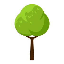Free Vector Green Tree PNG