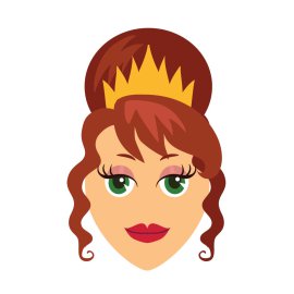 Free Vector Queen PNG