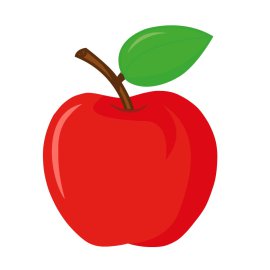 Free Vector Red Apple PNG