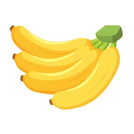 Free Vector Yellow Banana PNG