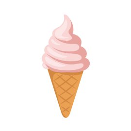 Free Vector Yellow Icecream PNG