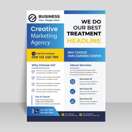 Digital Marketing flyer template - freepng