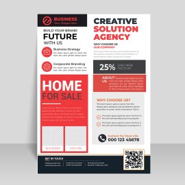 Rental infographic flyer vector