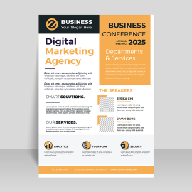 Digital Marketing flyer template