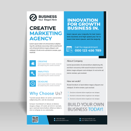 Professional flyer template
