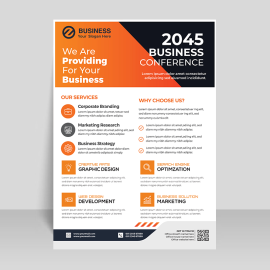 premium print ready flyer template for free