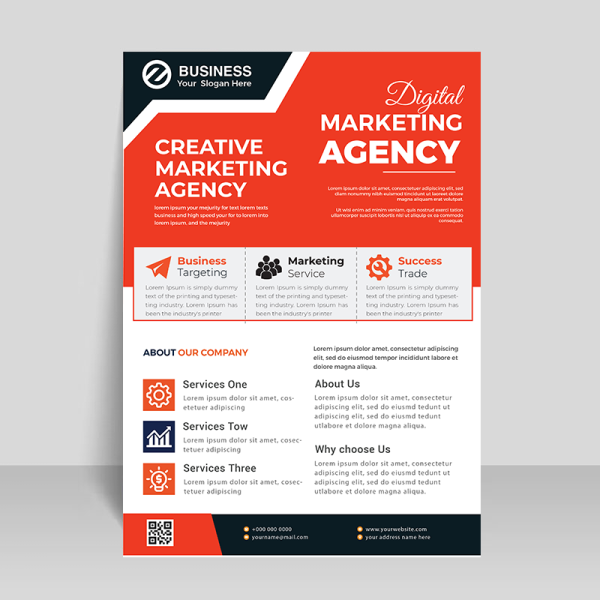 Business flyer template - freepng