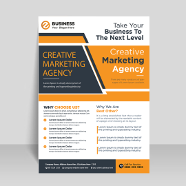 Yellow professional premium template