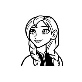 Frozen anna free vector png
