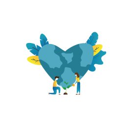 Global earth plantation day png