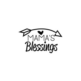 mama's blessing design t-shirt design vector