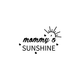 Mummy's sunshine premium vector t-shirt design