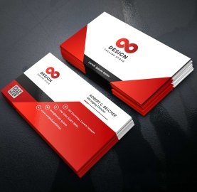 Free vector professional business card template