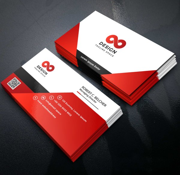 Free vector professional business card template - freepng