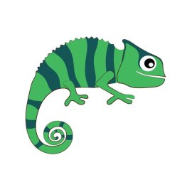 Chameleon png, Chameleon cartoon png, Chameleon vector cartoon