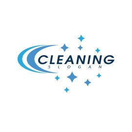 Cleaning logo template vector, Cleaning logo template png