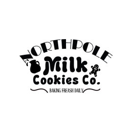 Cookies funny quote lettering vector