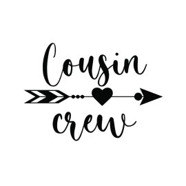 Cousin crew vector artwork
