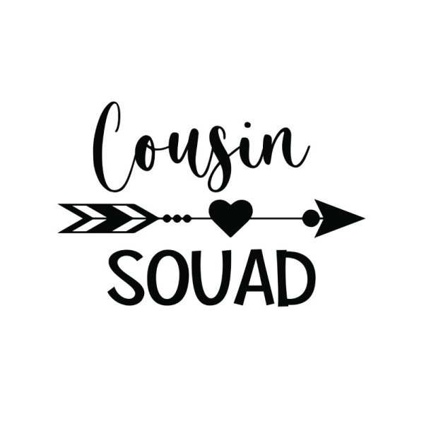 Cousin squad family t-shirt design - freepng