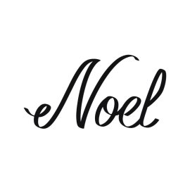 Free vector noel typography png