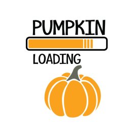 Free vector pumpkin loading poster cards png