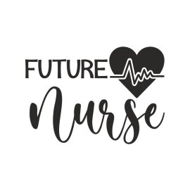 Future nurse free vector poster cards