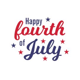 Happy fourth of July vector, Happy fourth of July SVG