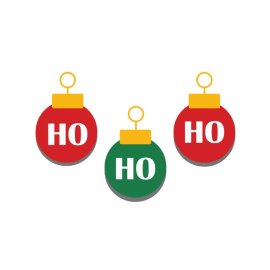 Ho ho ho unique Christmas t-shirt design png