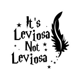 Its leviosa not leviosa harry potter magic spell vector png