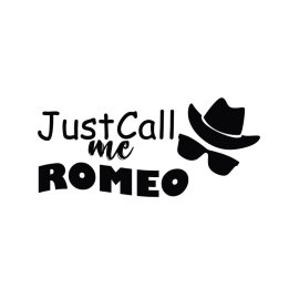 Just call me Romeo cute valentine day gifts for him png