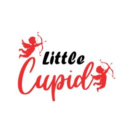 Little cupid with cupid for valentine day 14 feb vector png