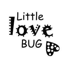 Little love bug stickers for valentine day png