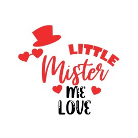 Little mister me love with hat valentine day gifts for her png