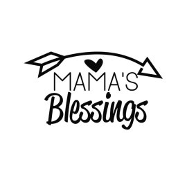 Mama's blessings t-shirt design vector