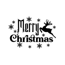 Merry Christmas vector lettering for t-shirt and merchandise png