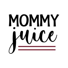 Mommy juice vector handmade artwork