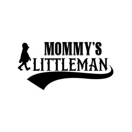 Mommys little man vector typography fort shirt design