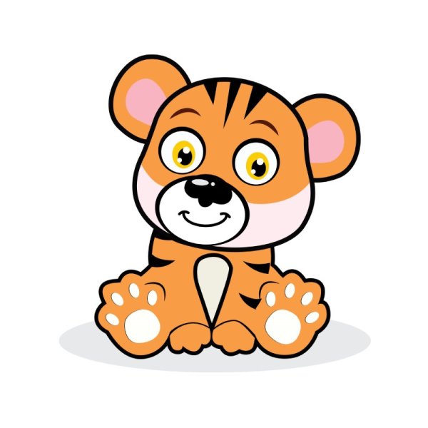Cute tiger