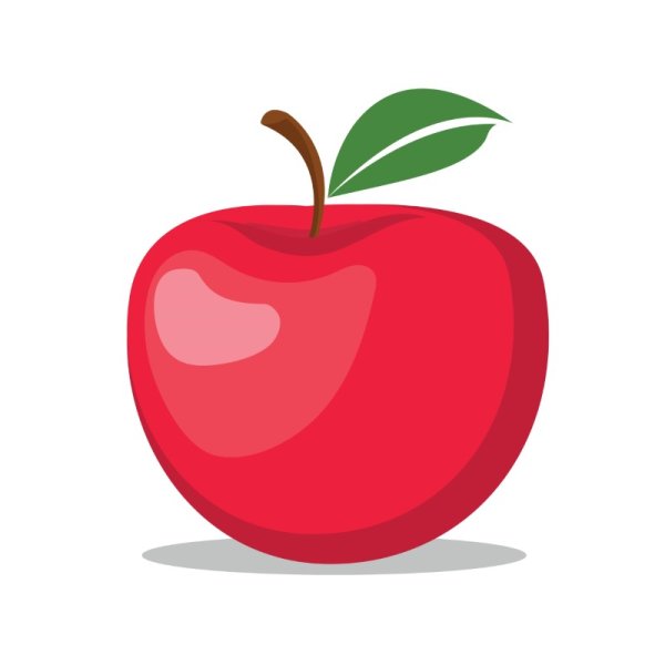 Free vector isolated apple cartoon - freepng