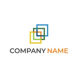 Abstract geometric shape logo png