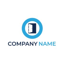 Door logo png company logo design, business logo