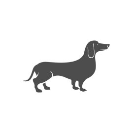 Dachshund Dog PNG Dog Silhouette Vector